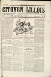 Le Vrai lillois. Edition du dimanche 22 novembre 1885 | 