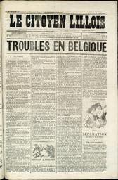 Le Vrai lillois. Edition du dimanche 4 avril 1886 | 