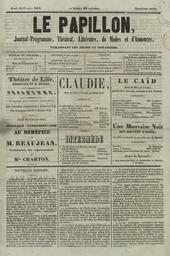 Le Nouvelliste de Lille et de Wazemmes. Edition du jeudi 20 février 1851 | 