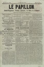 Le Nouvelliste de Lille et de Wazemmes. Edition du jeudi 27 février 1851 | 