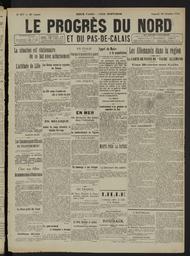 Le Progrès du Nord. Edition du samedi 10 octobre 1914 | 