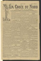 La Croix du Nord. Edition du vendredi 6 décembre 1918 | 