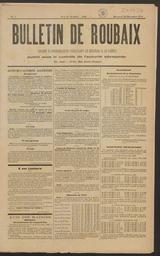 Bulletin de Roubaix : organe bi-hebdomadaire paraissant le mardi et le samedi / publié sous le contrôle de l'autorité allemande