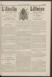 Abeille lilloise (L'). Edition du dimanche 6 janvier 1867 | 