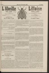 Abeille lilloise (L'). Edition du dimanche 27 janvier 1867 | 