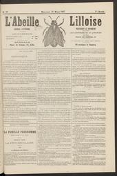 Abeille lilloise (L'). Edition du dimanche 31 mars 1867 | 