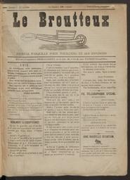 Le Broutteux : journal pasquille pour Tourcoing et ses environs