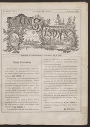 Les Saisons : journal de tous les sports