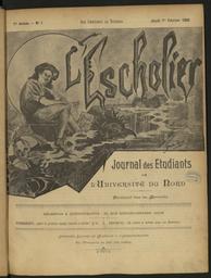 L'Escholier : journal des étudiants de l'université du Nord