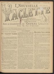 L'Nouvelle Vaclette : journal patoisant , humoristique non politique avec la collaboration du "Caveau Lillois"