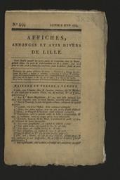 Journal de Lille, affiches et annonces judiciaires, administratives et commerciales du Département du Nord / gérant L. Delporte