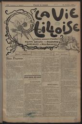 La Vie Lilloise : journal mondain et théâtral, organe officiel des naissances, mariages et nécrologies [puis] organe hebdomadaire, mondain théâtral, artistique, sportif et financier / gérant : Henri Leblond