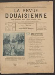 La Revue douaisienne : journal hebdomadaire illustré, littéraire, scientifique et sportif, organe des sociétés locales