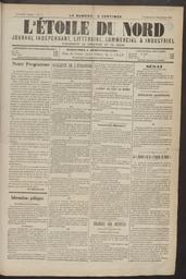 L'Etoile du Nord : journal indépendant, littéraire, commercial et industriel