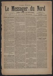 Le Messager du Nord : journal du Nord et du Pas-de-Calais