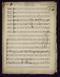 Air d'Echo et Narcisse nimphes et Silvains