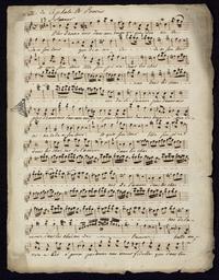Ariette de Céphale // et Procris // violino primo