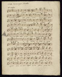 Ariette des Mariages Samnites // Mon amant a la noble audace // Violino Primo