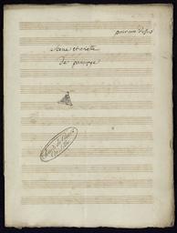Page 84 // Scène et ariette // pour un dessus de panurge // qui meurt dit que sur ce rivage