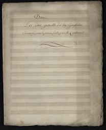 Duo // Dei due gemelli del sigr Guglielmi // arrangé pour le piano forte par N. Carbonel