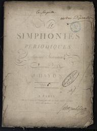 N° 42 simphonies périodiques à plusieurs instruments composée par J. Haydn