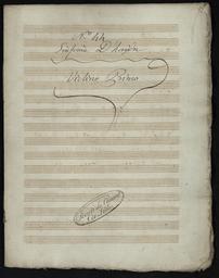 N° 44 Simphonies à plusieurs instruments composée par J. Haydn