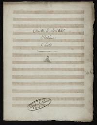 Ariette et Récitatif // Italienne // Canto