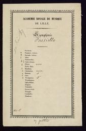 Sinfonia con oboe e corni di ripieno del Signore Gio : Paisiello maestro da capella napolet : Seguita nalla due contesse nel Deato alla valle in Roma nel carnavalle dell'anno 1776