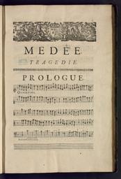 [Médée, tragédie en musique]
