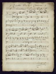 Quintetto Del Segnor Cimarosa