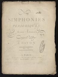 N° 29 simphonies périodiques à plusieurs instruments composées par J. Haydn