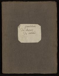 Partition // des chœurs de Roland