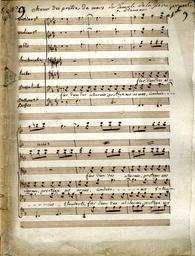 Chœur des prêtres de Mars du Temple de la gloire // de Rameau