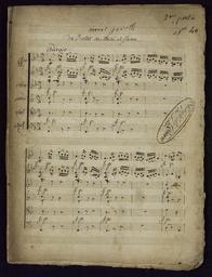 Air et gavotte // du ballet de Médée et Jason