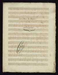 Ouverture de Silvie