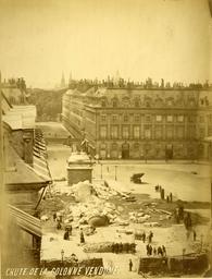 Les ruines de Paris après la Commune : documents photographiques