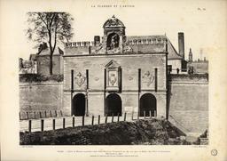 Planches extraites de La Flandre et l’Artois, recueil de documents sur l’architecture civile, époque