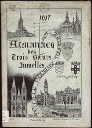 Almanach des trois soeurs jumelles : Lille, Roubaix, Tourcoing
