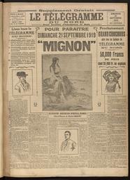Le Télégramme du Nord : grand quotidien d'informations du matin