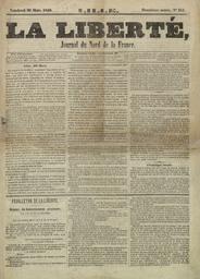 La Liberté : journal du Nord de la France. [Édition du département du Nord]