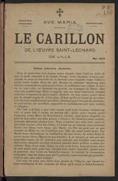 Le Carillon de l'oeuvre de Saint-Léonard de Lille