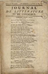 Journal de littérature et de commerce