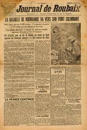 Le Journal de Roubaix : [édition du matin à 5 c] : politique, industriel et commercial / Alfred Reboux