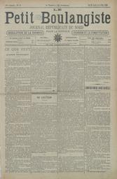 Le Petit boulangiste : Journal républicain du Nord / Gérant : Hayard